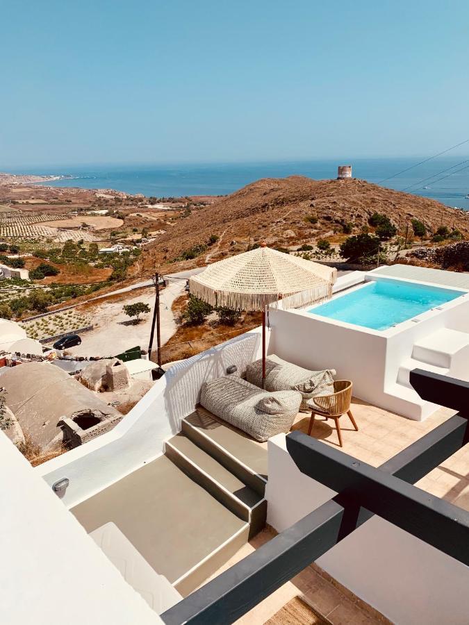 Akrotírion White Curves Santorini Bed & Breakfast エクステリア 写真
