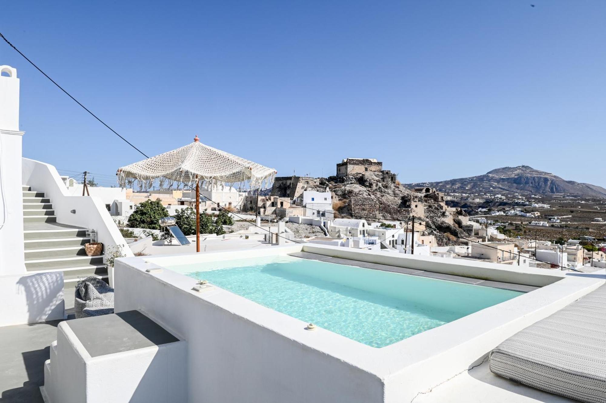 Akrotírion White Curves Santorini Bed & Breakfast エクステリア 写真