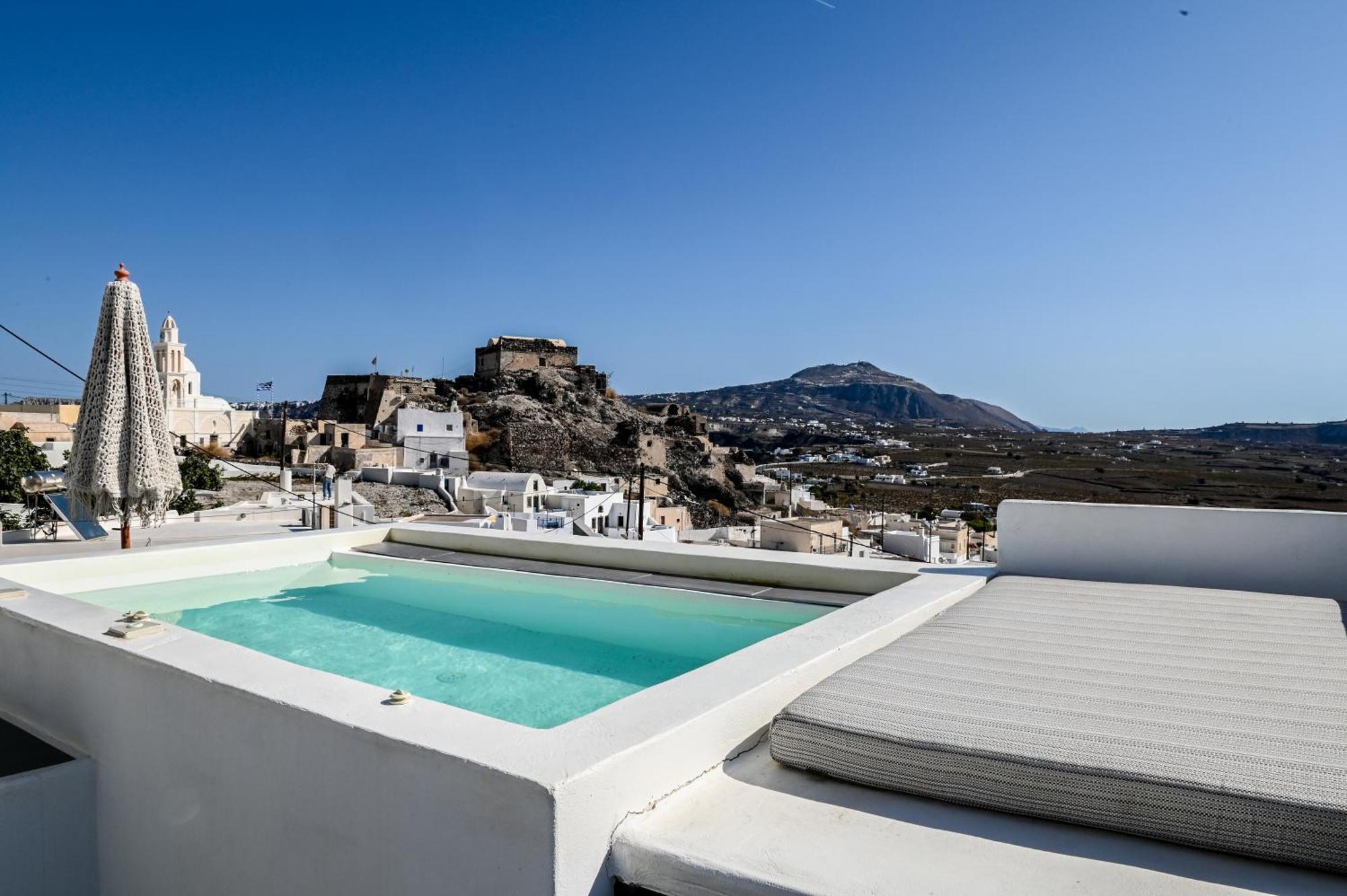 Akrotírion White Curves Santorini Bed & Breakfast エクステリア 写真