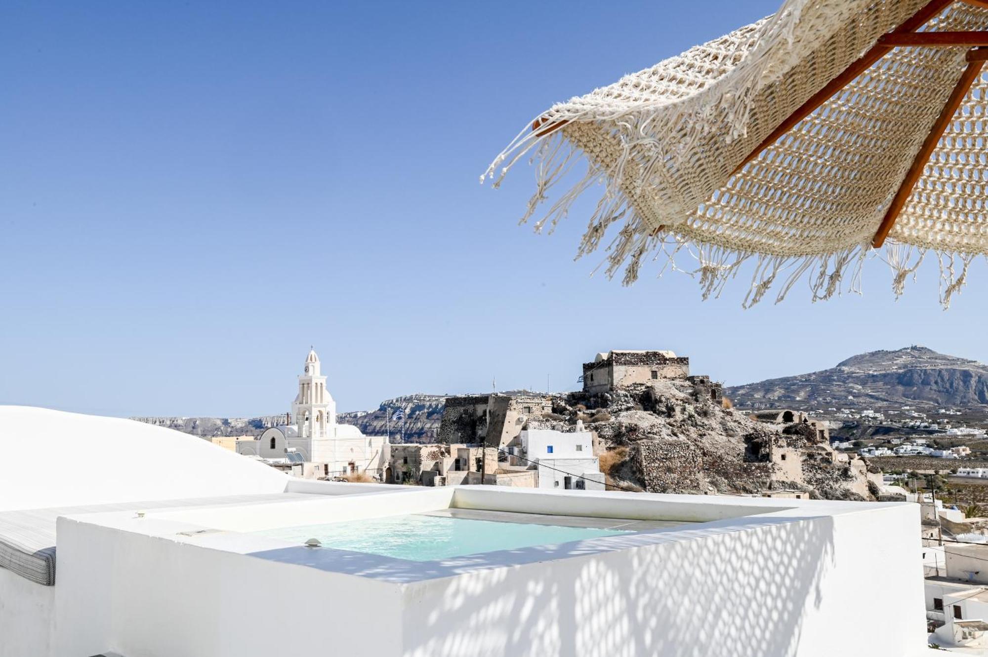 Akrotírion White Curves Santorini Bed & Breakfast エクステリア 写真