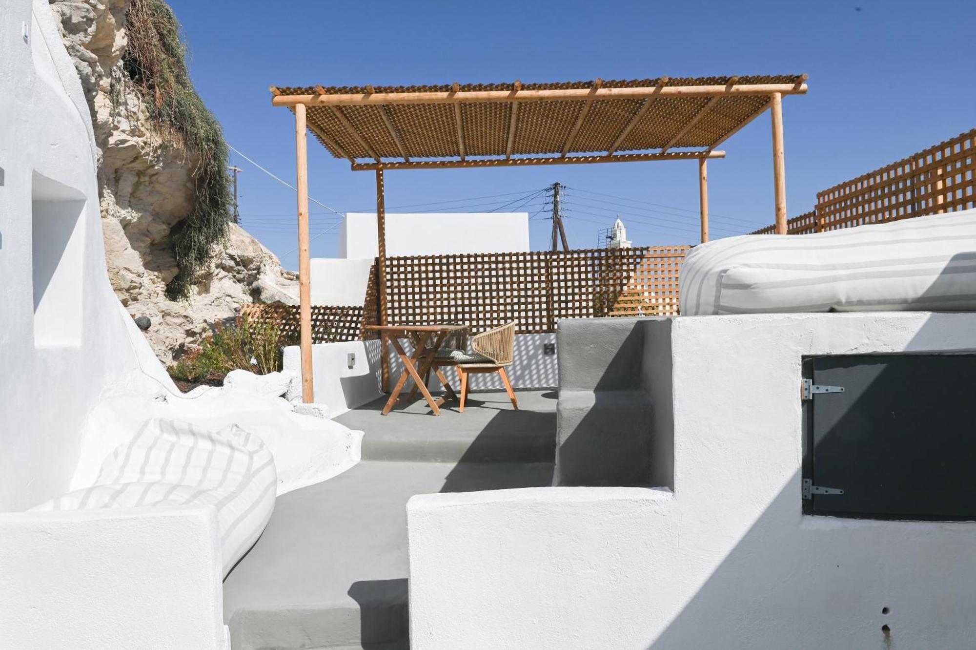 Akrotírion White Curves Santorini Bed & Breakfast エクステリア 写真