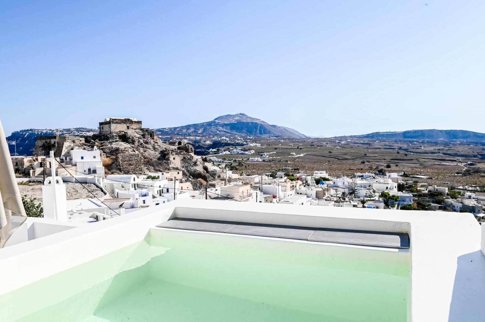 Akrotírion White Curves Santorini Bed & Breakfast エクステリア 写真